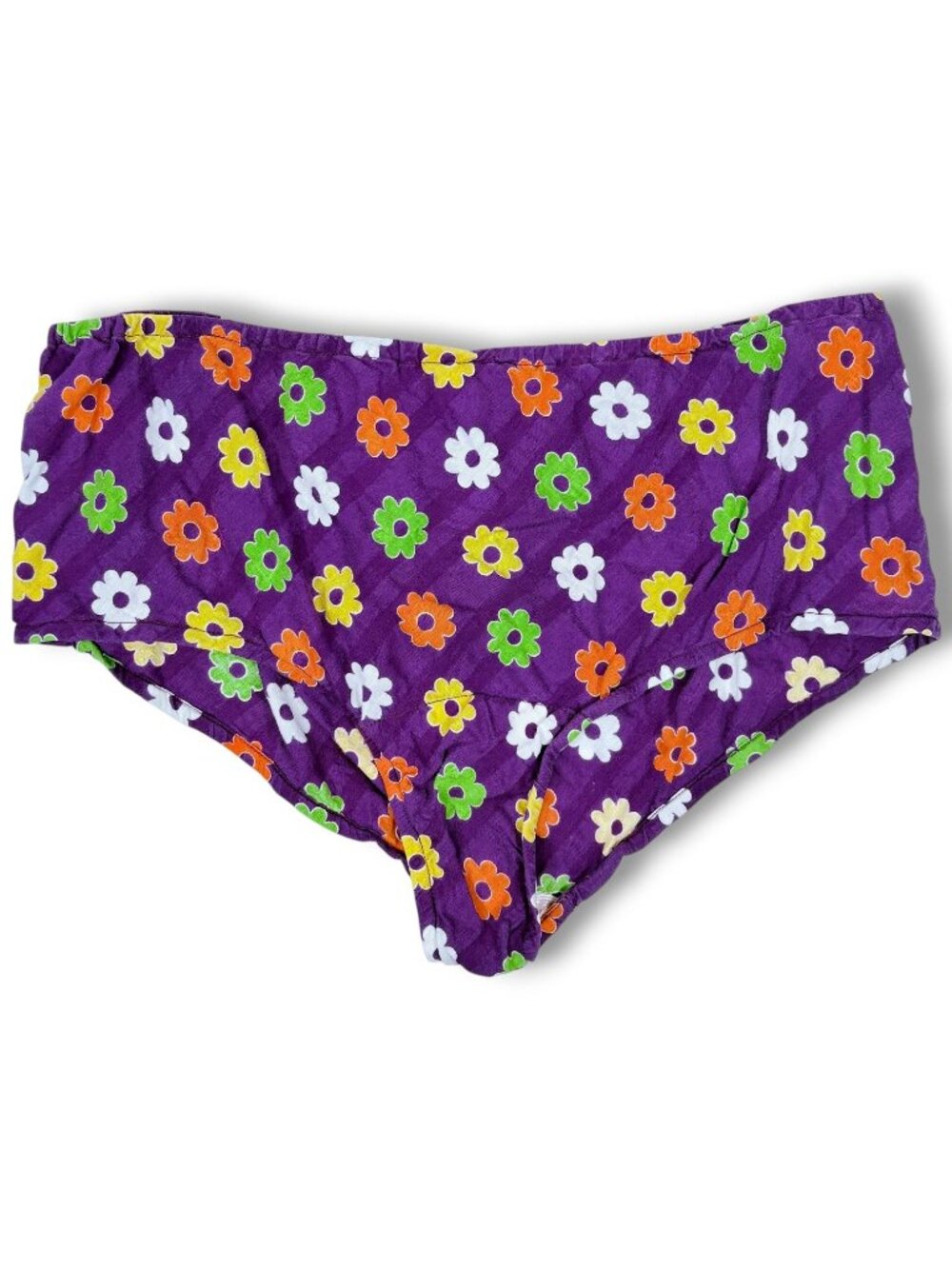 Vintage 60s - 70s Womens Flower Power Floral Print Underwear Lingerie Medium / M